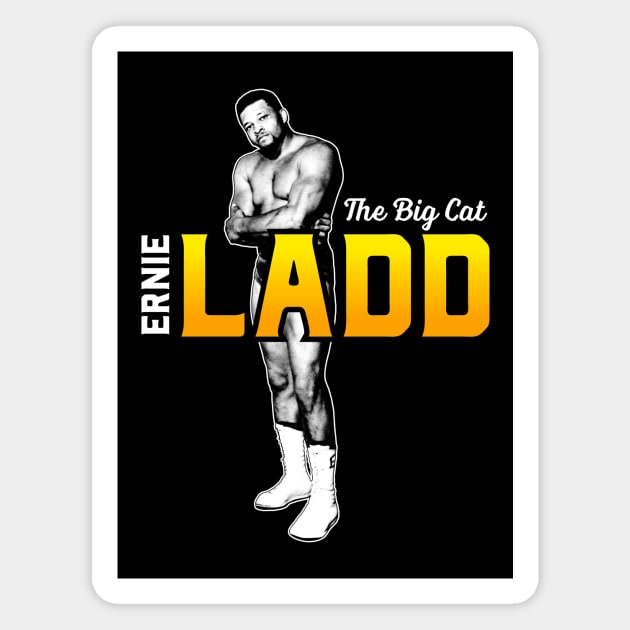 Ernie Ladd - Big Cat Magnet by Mark Out Market